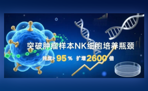 突破肿瘤样本NK细胞培养瓶颈，同立海源高纯度NK试剂盒助力细胞治疗新突破！